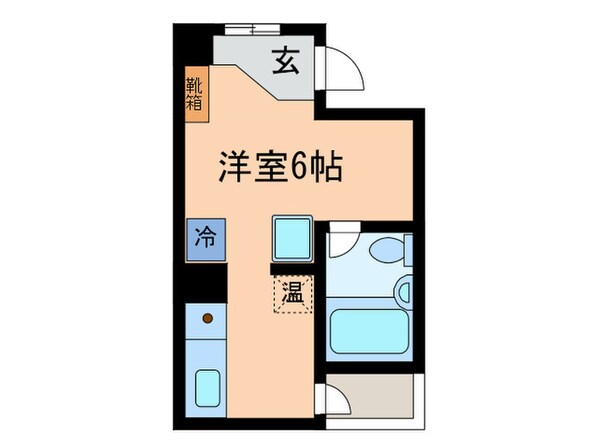 バイオレットコ－ポの物件間取画像